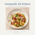 Garganelli mit Erbsen und Schinkenrahm – Rezept von Atelier Amuse (PDF)
